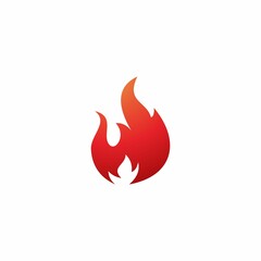 fire vector illustration Simple, elegant vector