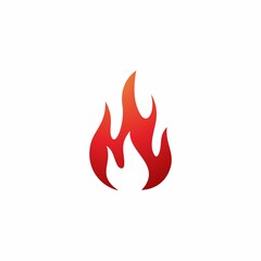 fire vector illustration Simple, elegant vector