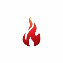 fire vector illustration Simple, elegant vector