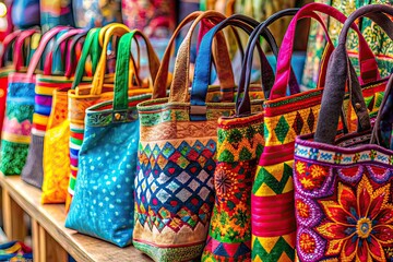 Reusable Bags Market Display - Eco-Friendly Shopping