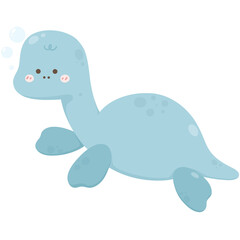 Blue dinosaur 