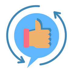 Fototapeta premium Feedback Icon