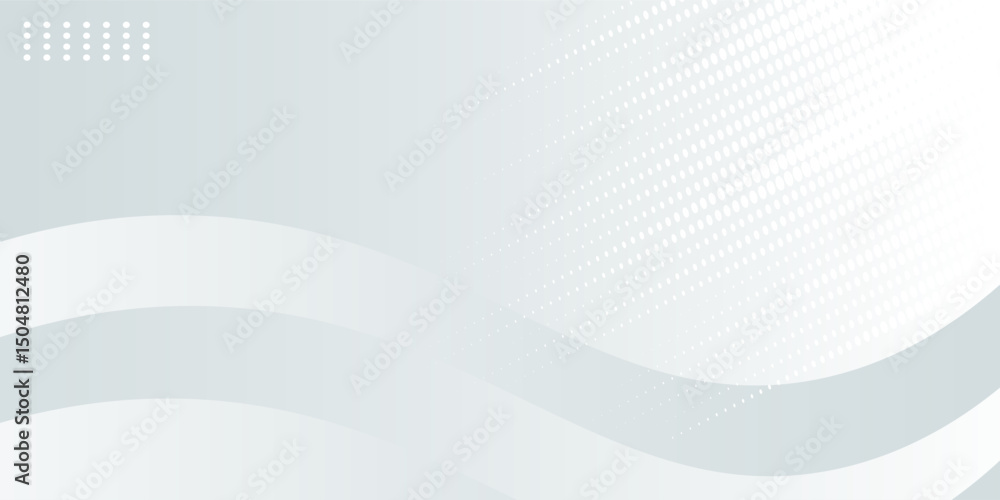 Poster white abstract background. modern circle lines pattern. futuristic concept. minimal geometric design