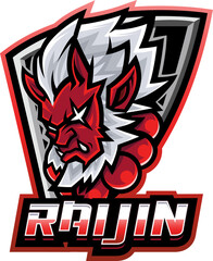 Raijin esport mascot