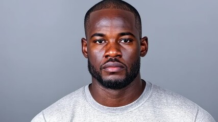 Portrait of a Confident Black Man