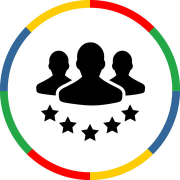Google Review Icon, Recognizable Google Icon Representing Authentic Customer Feedback
