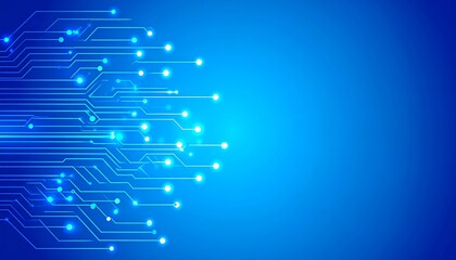 Tech digital blue background with technical lines and dots.connect, connection, connectivity, cyberspace, dot, futuristic, graphic, media, network, science, social, structure, tech, technical,