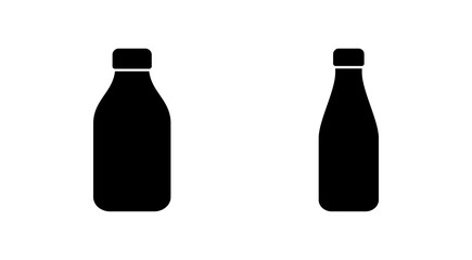 Bottle icon vector. bottle sign and symbol