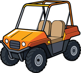 vector cartoon truck