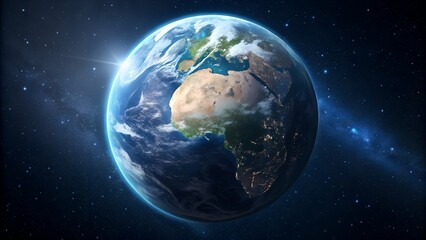 Fototapeta premium earth in space