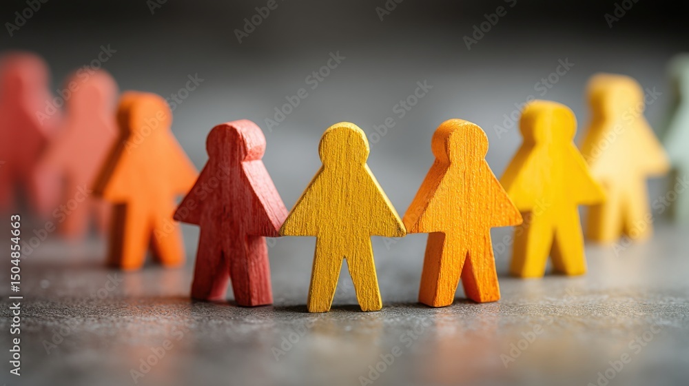 Poster hybrid workforce icon concept visualizing connection between home and office representing modern wor