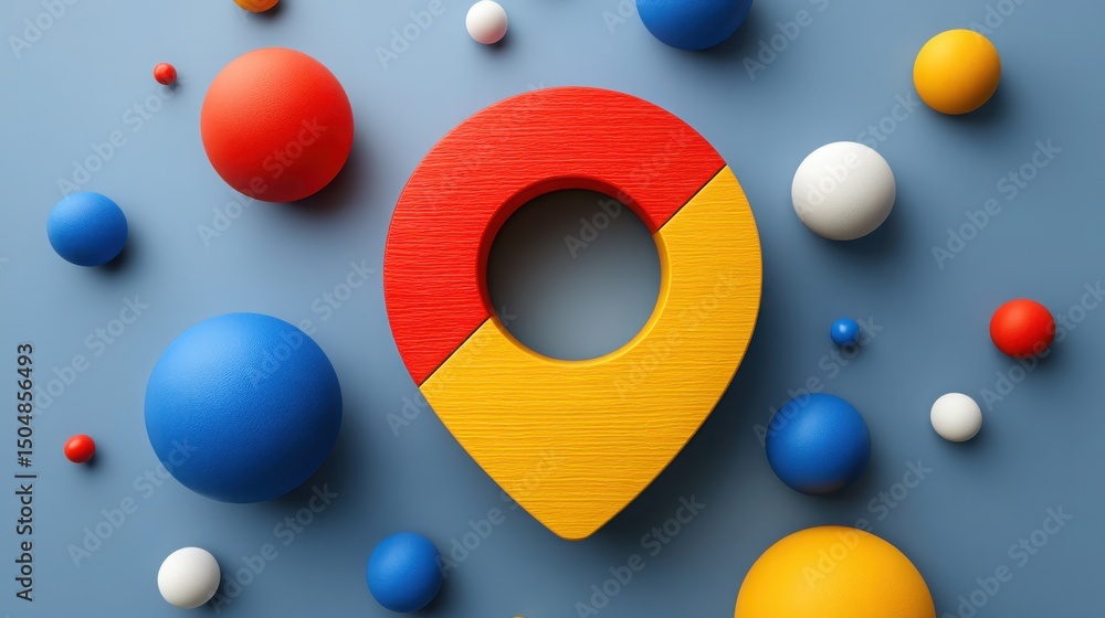 Poster quantum generated icon representing golden ratio reversal zone finder with abstract design in vibran