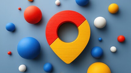 Quantum generated icon representing golden ratio reversal zone finder with abstract design in vibrant colors