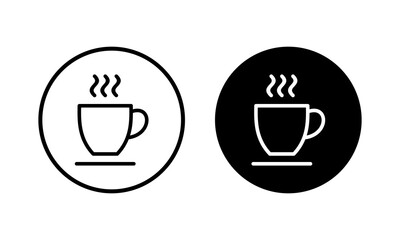 coffee cup icon vector illustration. cup a coffee sign and symbol