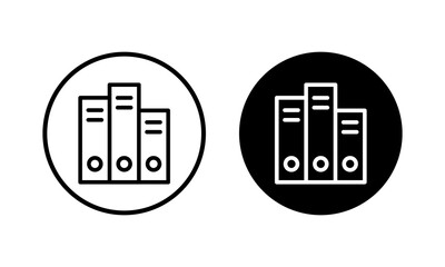 Library icon vector illustration. education sign and symbol