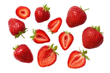 Minimal strawberry-seed motif on transparent background supplies playful texture to eco-friendly ice-cream pint wraps