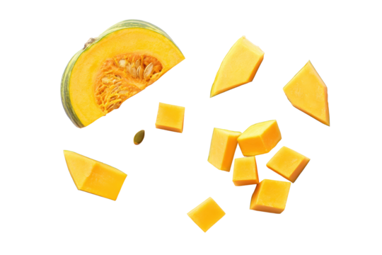 Minimal pumpkin-seed motif on transparent background offers warm earthy accent for artisan bread wrappers and fall beverage sleeves - Powered by Adobe