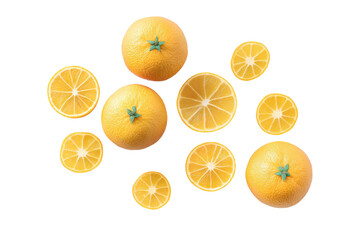 Obraz premium Whole blood orange isolated on transparent background offers dramatic colour for craft-soda label hero imagery