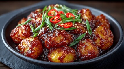 Spicy Kimchi Potato Stir Fry  Delicious Korean Dish