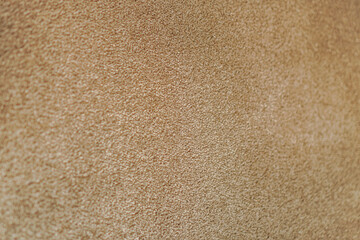 A captivating close-up unveils the plush texture of a soft, golden-brown fabric. Its tactile...