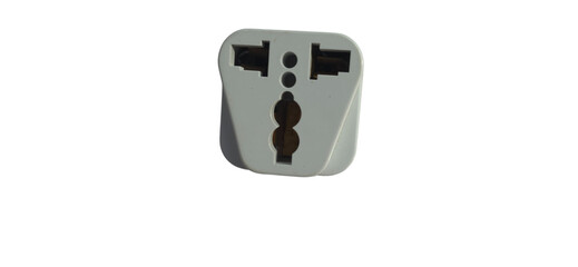 Universal Travel Adaptor PNG Isolated on White background