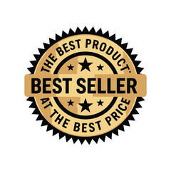 Premium quality best seller icon

