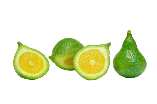 Tart cambuci fruit flat-lay isolated on transparent background, perfect for craft-cider labels and tropical dessert menus