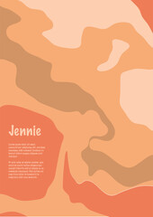 Quirky Dreamscape poster design