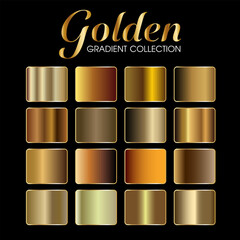 Gold gradient collection set