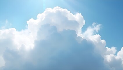 blue sky with clouds