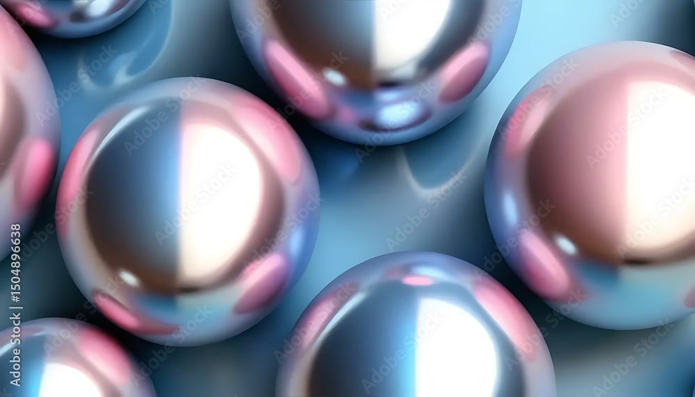 Poster soft, flowing gradient transitions across pink and violet hues creating a calming, smooth effect.