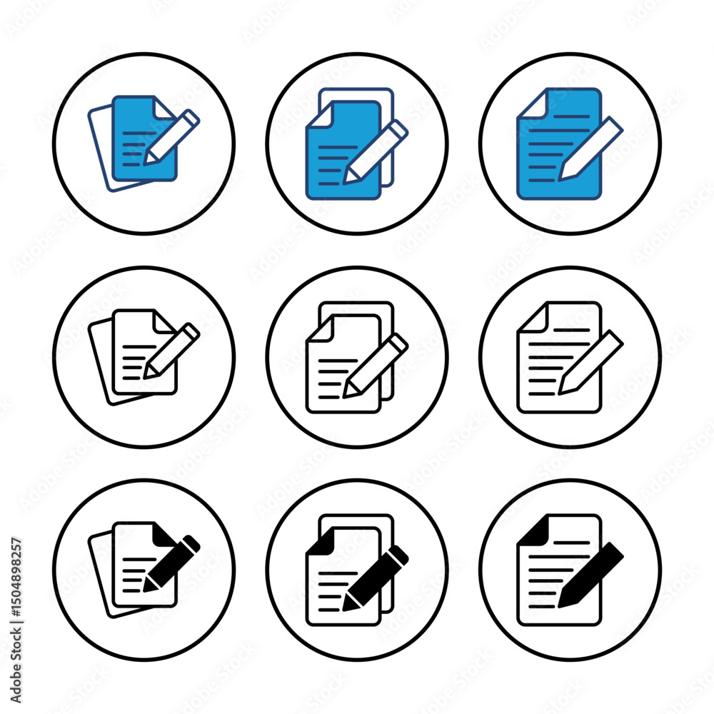 Poster note icon vector. notepad icon vector