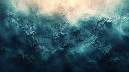 Abstract Dark Blue Ocean Deep Sea Texture Background