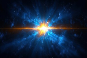 Cosmic Explosion Celestial Burst Star Galaxy Nebula Space