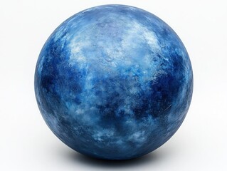 Stunning Blue Planet Sphere Celestial Orb Space Galaxy Universe Cosmic World
