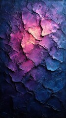 Abstract Purple Blue Texture Paint Art Background Design