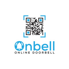 Minimalist QR Code logo featuring a stylized QR icon with clean lines, ideal for tech companies, digital services, and smart solutions emphasizing innovation, connectivity, and modern access.
