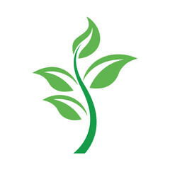 green leaf icon