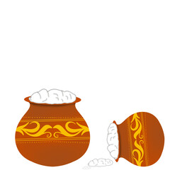 Janmashtami Curd pot, Lord Krishna, Happy Krishna Janmashtami, Janmashtami Element