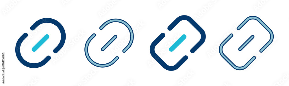 Poster external link symbol icon vector. link icon isolated on white background. link vector icon. hyperlin