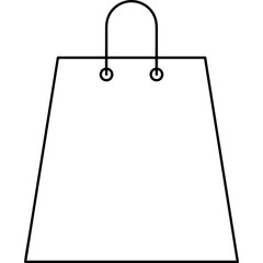 Stylish and Practical Shopping Bag Design Vector