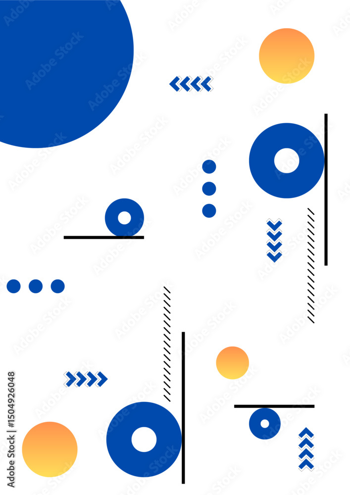 Aufkleber a vector infographic design set with business icons and chart elements for web and print templates