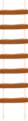 Wooden Rope Ladder for Climbing