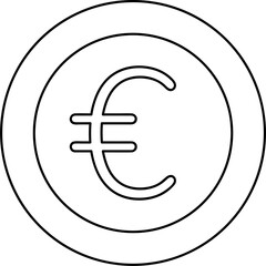 Global Currency Coins in Flat Vector Style