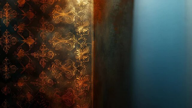 A decent and elegant Islamic background, Generative AI Videos.