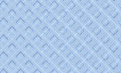 Seamless Checkered Pattern Blue Line White Background