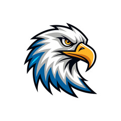 Eagle Head Mascot Logo