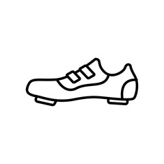 Cycling shoes icon