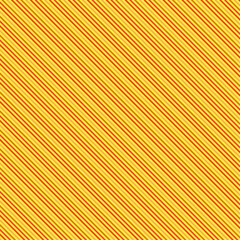 Obraz premium Modern minimalist geometric design Simple seamless pattern of yellow, orange, red straight parallel diagonal stripes