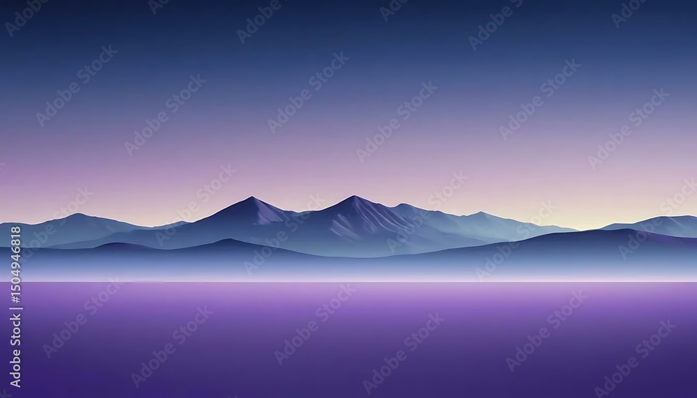Aufkleber abstract gradient background features smooth, warm color transitions from yellow to orange waves